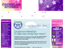Tablet Screenshot of cocuklaroyunda.com